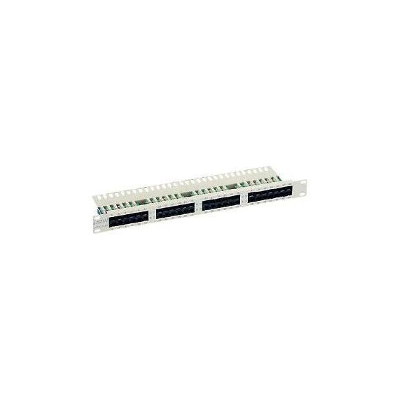 Equip ISDN So Patch Panel Patch panel black 1U 19 125295