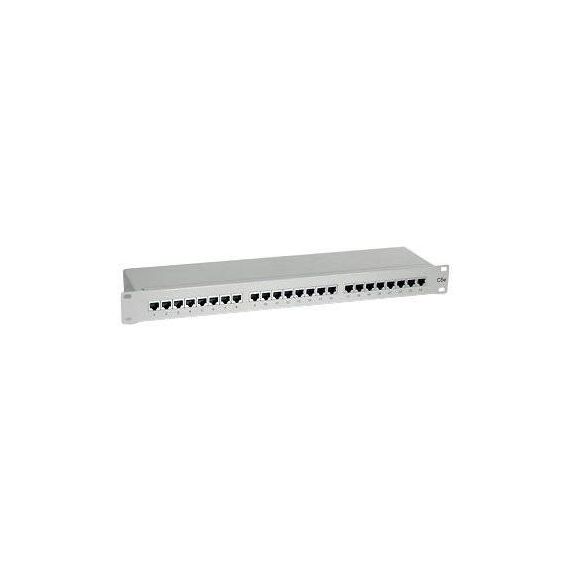 Equip Patch panel light grey, RAL 7035 1U 19 16 327316