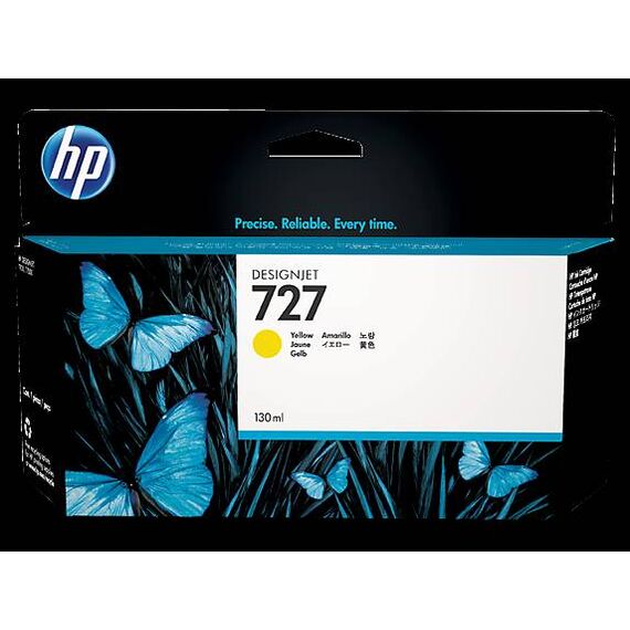 HP 727 300 ml high capacity dye-based yellow F9J78A