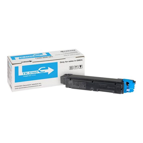 Kyocera TK 5160C Cyan original toner cartridge 1T02NTCNL0