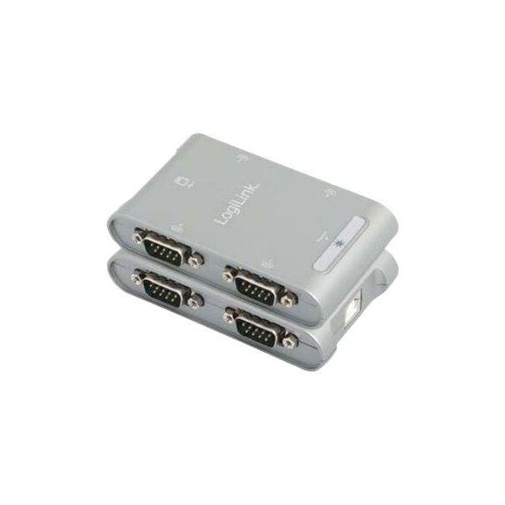 LogiLink USB 2.0 to 4-Port Serial Adapter Serial AU0032
