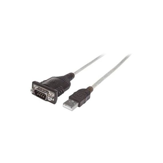 Manhattan USB serial cable USB (M) to DB-9 (M) 1.8 151849