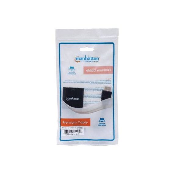 Manhattan Video converter HDMI VGA black 151559