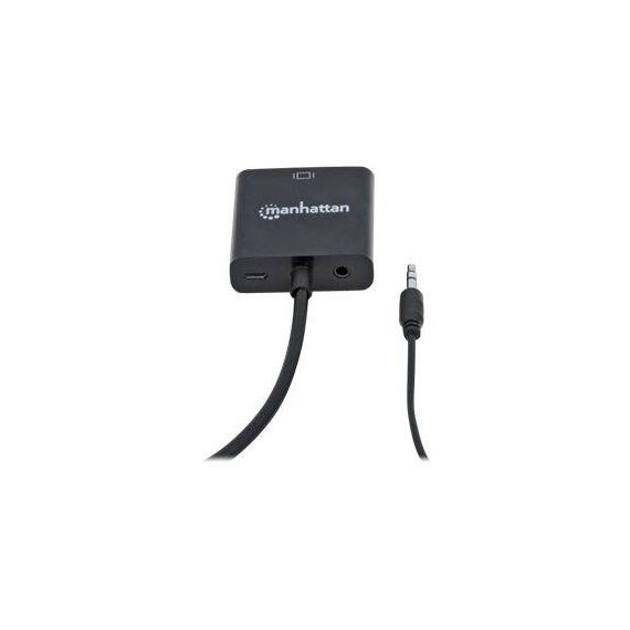 Manhattan Video converter HDMI VGA black 151559