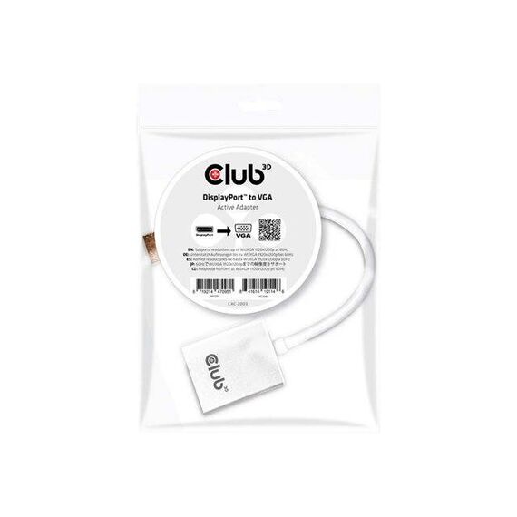Club 3D CAC-2003 Video converter DisplayPort VGA CAC-2003
