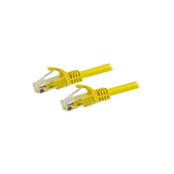 StarTech.com 0.5m Yellow Cat6 Cat 6 Snagless N6PATC50CMYL