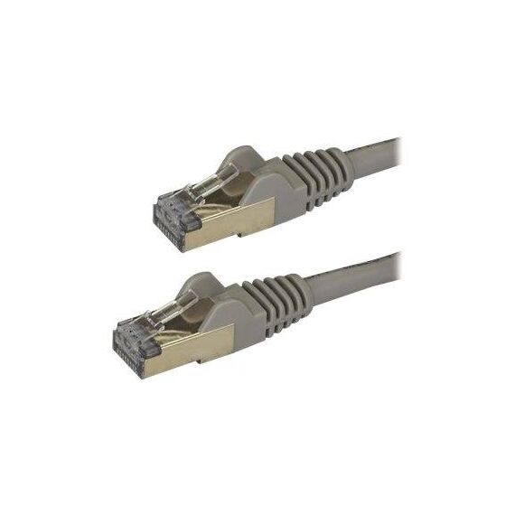 StarTech.com 1m Gray Cat6a Cat 6a Shielded 6ASPAT1MGR