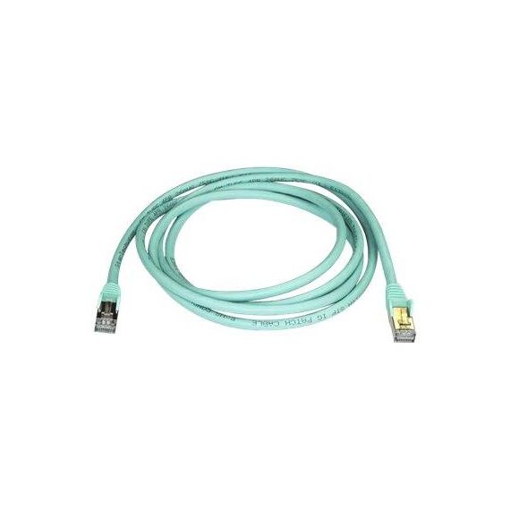 StarTech.com 2m Aqua Cat6a Cat 6a Shielded 6ASPAT2MAQ