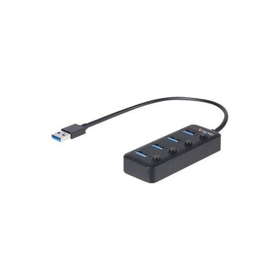 StarTech.com 4-Port USB 3.0 Hub 4x USB-A HB30A4AIB