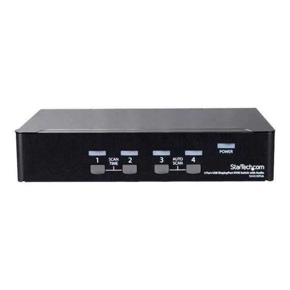 StarTech.com 4 Port DisplayPort KVM Switch SV431DPUA2