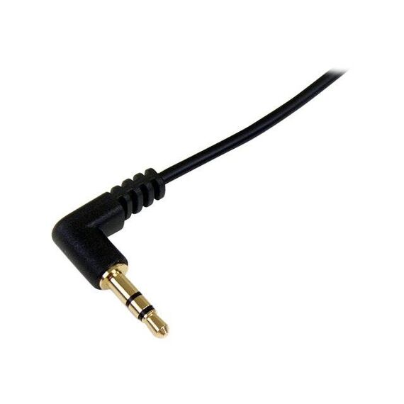 StarTech.com 6 ft Slim 3.5mm to Right Angle MU6MMSRA