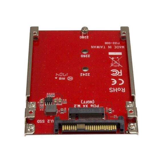 StarTech.com M.2 Drive to U.2 (SFF-8639) Host U2M2E125