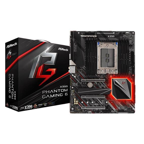 ASRock X399 Phantom Gaming 6 Motherboard 90-MXB9B0-A0UAYZ