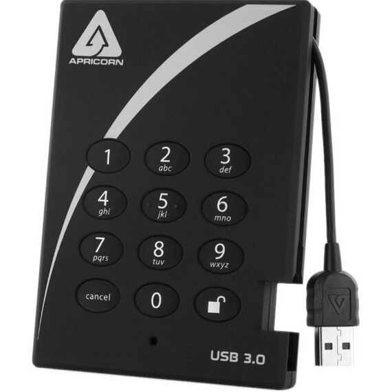 Apricorn Aegis Padlock A25-3PL256-500 Hard A25-3PL256-500