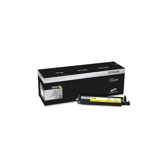 Lexmark 700D4 Yellow original developer kit LCCP 70C0D40