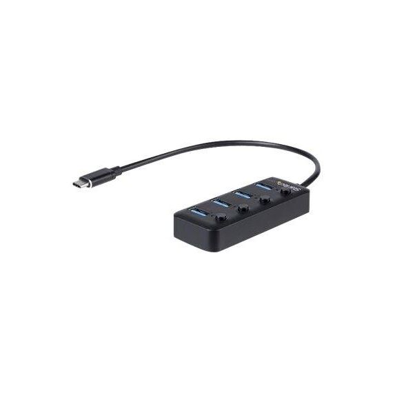 StarTech.com 4-Port USB-C Hub 4x USB-A Ports HB30C4AIB