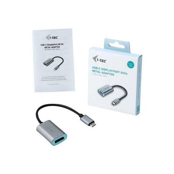i-Tec External video adapter USB-C 3.1 C31METALDP60HZ