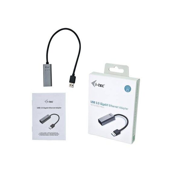 i-Tec USB 3.0 Metal Gigabit Ethernet Adapter U3METALGLAN
