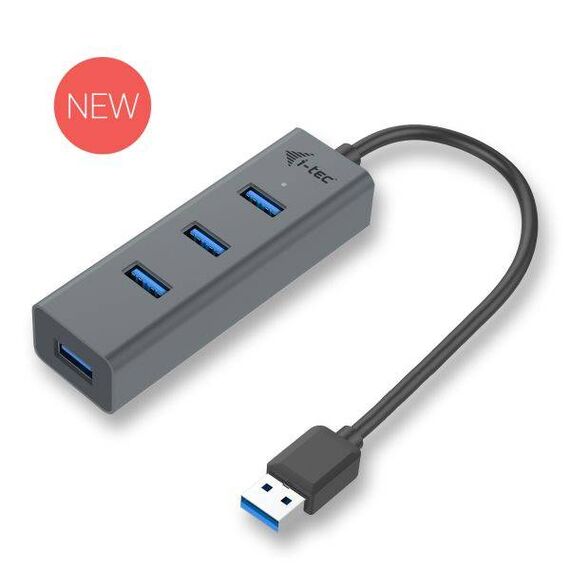 i-Tec USB 3.0 Metal Passive HUB Hub 4 x U3HUBMETAL403
