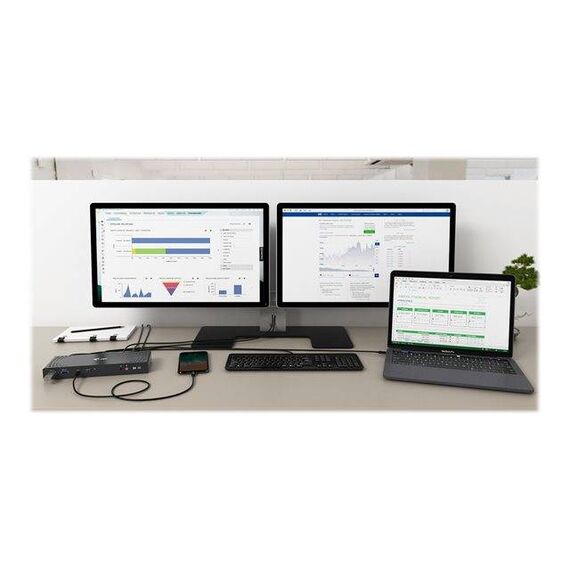 i-Tec USB 3.0 USB-C Dual Display Docking CADUA4KDOCKPDL