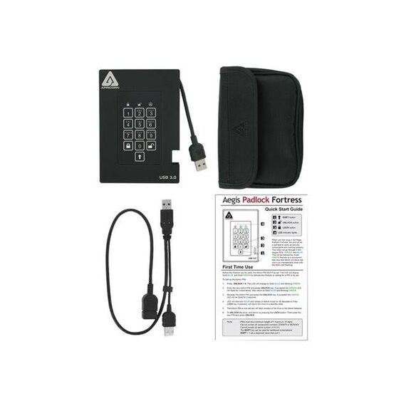Apricorn Aegis Padlock Fortress A25-3PL256-S2000F
