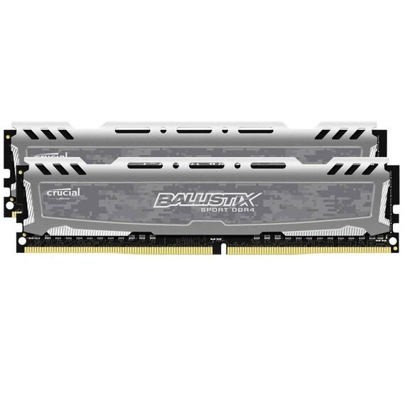 Ballistix Sport LT DDR4 16 GB: 2 x 8 GB BLS2K8G4D32AESBK