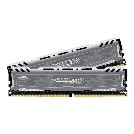 Ballistix Sport LT DDR4 16 GB: 2 x 8 GB BLS2K8G4D32AESBK