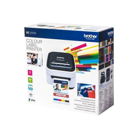 Brother VC-500W Label printer colour thermal VC500WZ1