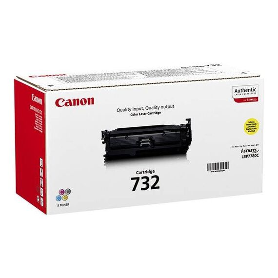 Canon 732 Y Yellow original toner cartridge for 6260B002