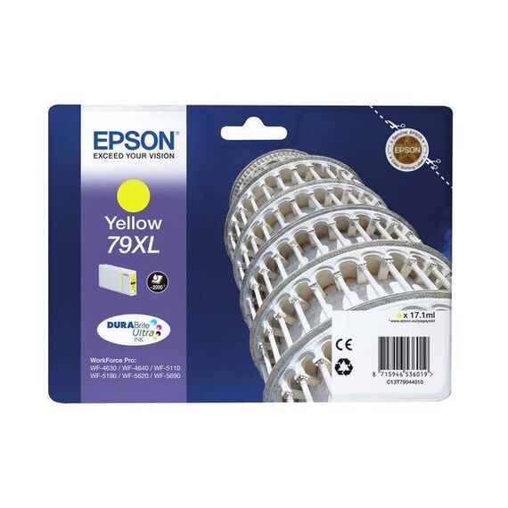 Epson 79XL 17.1 ml XL yellow original ink C13T79044010