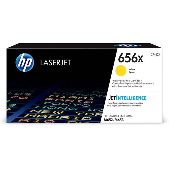HP 656X High Yield yellow original LaserJet toner CF462X