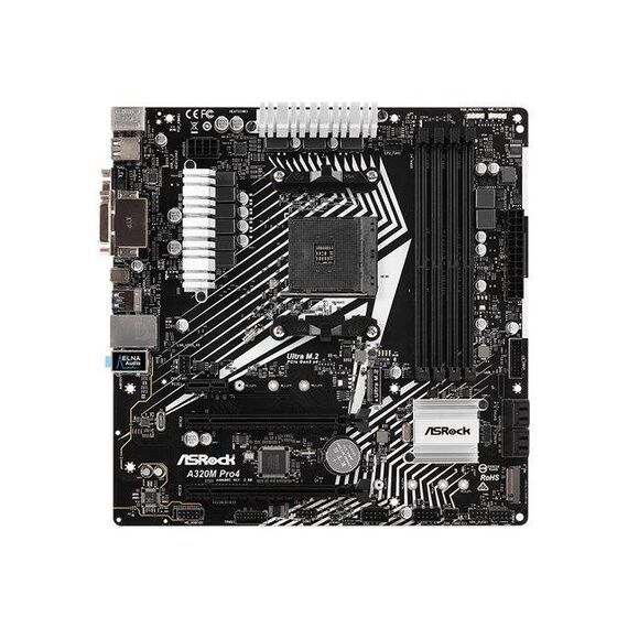 ASRock A320M Pro4 R2.0 Motherboard micro 90-MXB9H0-A0UAYZ