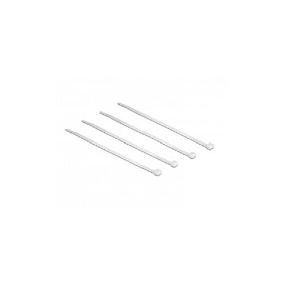 DeLOCK Cable tie 20 cm transparent (pack of 100) 18606