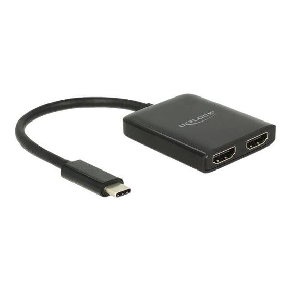 DeLOCK External video adapter STDP4320 USB-C 2 x 87719