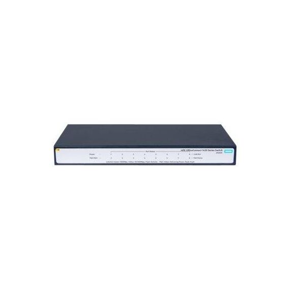 HPE OfficeConnect 1420 8G PoE+ Switch unmanaged 8 JH330A