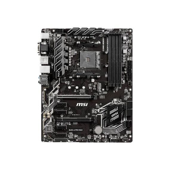 MSI B450-A PRO MAX Motherboard ATX Socket AM4 7B86-022R