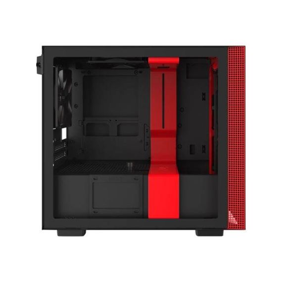 NZXT H series H210 Tower mini ITX red, matte black
