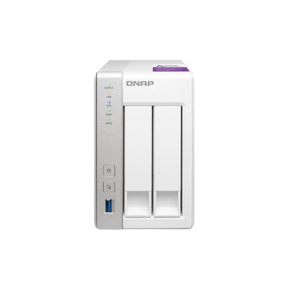 QNAP TS-231P2 NAS server 2 bays SATA 6Gbs TS-231P2-1G