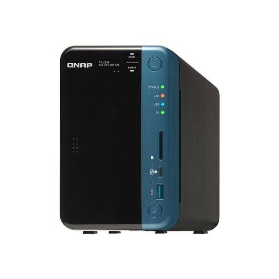 QNAP TS-253Be-4G NAS server 2 bays SATA 6Gbs TS-253BE-4G