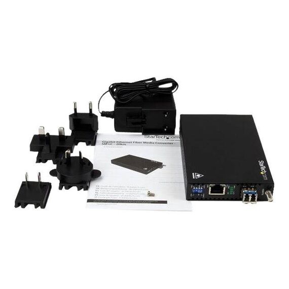 StarTech.com Gigabit Ethernet Copper-to-Fiber ET91000SM20