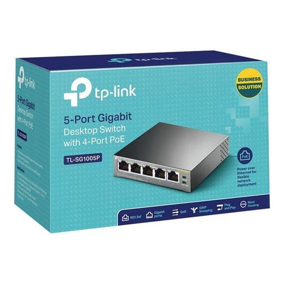 TP-LINK TL-SG1005P Switch unmanaged 4 x TL-SG1005P