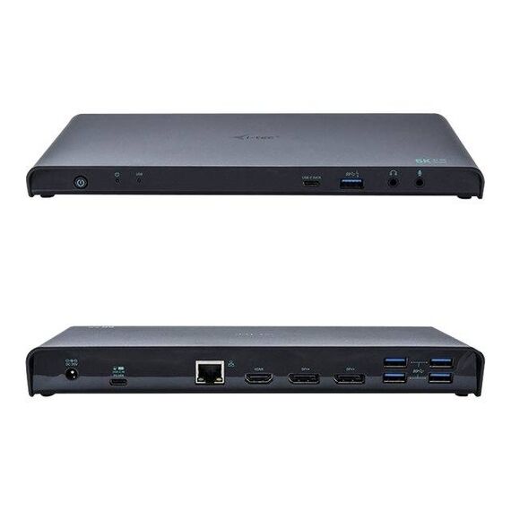 i-Tec USB-C USB-A 5K4K Triple Display CATRIPLE4KDOCKPD