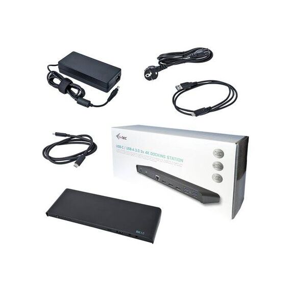 i-Tec USB-C USB-A 5K4K Triple Display CATRIPLE4KDOCKPD