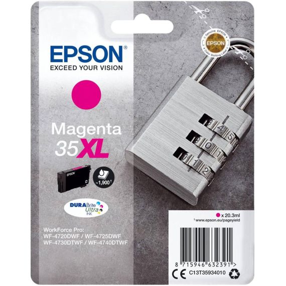 Epson 35XL 20.3 ml XL magenta original C13T35934010