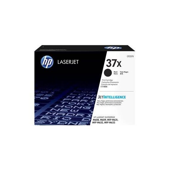 HP 37X High Yield black original LaserJet toner CF237X
