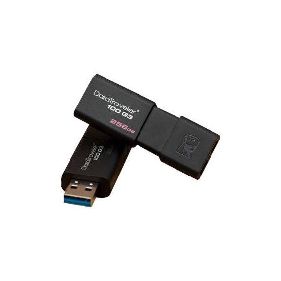 Kingston DataTraveler 100 G3 USB flash  256GB USB3.0 black