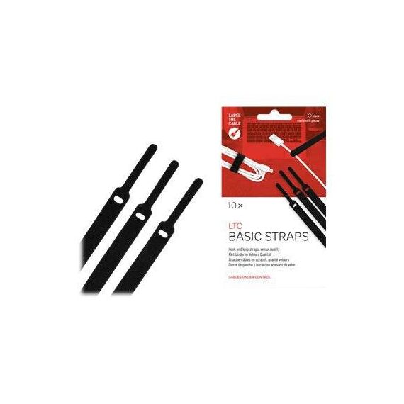 LTC BASIC STRAPS Cable tie 17 cm black (pack of LTC 1110