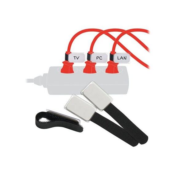 LTC MINI TAGS Wire cable marker 9 cm black (pack LTC 2510
