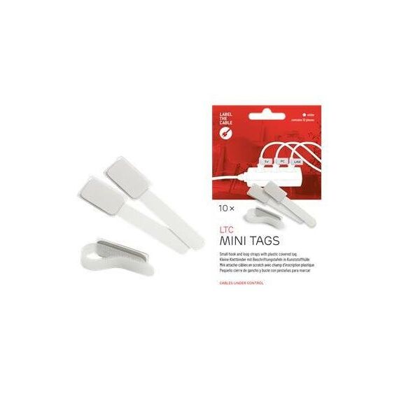 LTC MINI TAGS Wire cable marker 9 cm white (pack LTC 2520