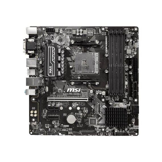 MSI B450M PRO-VDH MAX Motherboard micro ATX 7A38-043R